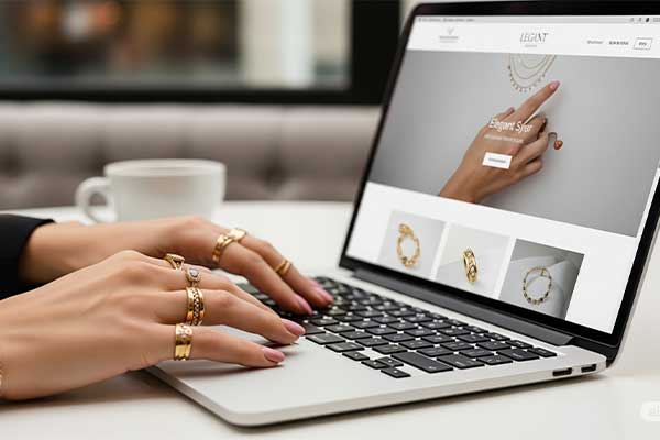 بازاریابی فروشگاه آنلاین طلا و جواهر